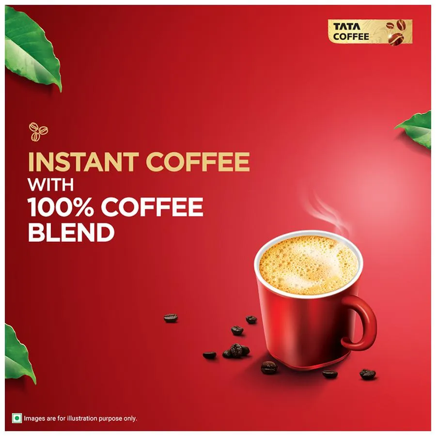 Tata Coffee Grand Premium Instant Coffee - 100percent Coffee Blend, 100 g Pouch-4.webp